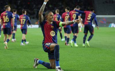 Raphinha Hat-Trick Helps Barca Thrash Bayern In Champions League