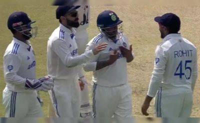 Virat Kohli - Rohit Sharma - Tom Latham - Devon Conway - Will Young - Watch: "Bharosa Karo" - Sarfaraz Khan Convinces Rohit Sharma To Take Brilliant DRS Call vs New Zealand - sports.ndtv.com - Washington - New Zealand - India