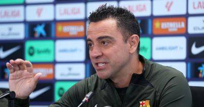 Man United have already suffered Xavi rejection after approach from Sir Alex Ferguson’s brother