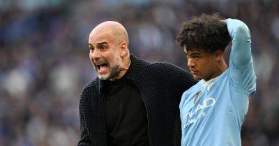 Oscar Bobb explains Man City return date plan after Pep Guardiola injury update