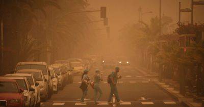 UK tourists warned of dust clouds in Canary Islands as alert issued