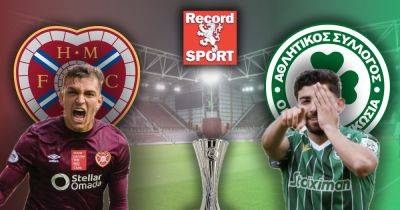 Hearts 0 Omonoia 0 LIVE score and goal updates from the Conference League clash at Tynecastle