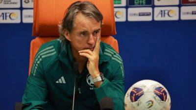 Mancini out as Saudi Arabia coach after 14 months in charge