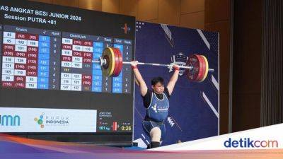 Kejurnas Angkat Besi Junior 2024 Selesai, Jabar Juara Umum - sport.detik.com