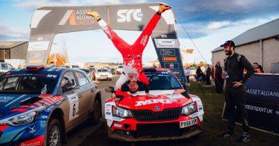 Castle Douglas driver Jock Armstrong lands podium spot on Snowman Rally