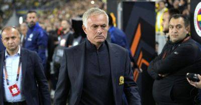 Jose Mourinho sent to the stands as Man United remain winless in the Europa League