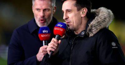 Gary Neville to continue absence from Monday Night Football as Sky Sports role changes