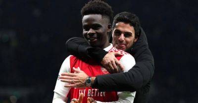 Arsenal trio Saka, Calafiori and Timber very uncertain to face Liverpool – Arteta