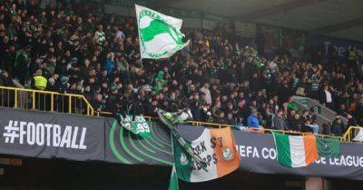 Man arrested following disorder at Larne clash with Shamrock Rovers in Belfast