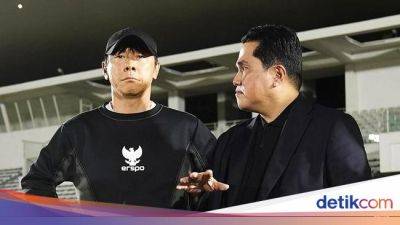 Shin Tae - Erick Thohir - Shin Tae-Yong - Pesan Tegas Erick Thohir ke Shin Tae-yong dan Timnas Indonesia - sport.detik.com - Australia - China - Indonesia - Saudi Arabia - Bahrain