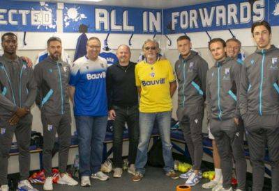 Changing room upgrade at Priestfield thanks to financial contribution from the Gillingham FC Supporters’ Club and Club Class Travel