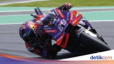 Marc Marquez - Alex Marquez - Francesco Bagnaia - Jorge Martín - Fabio Di-Giannantonio - Franco Morbidelli - Marco Bezzecchi - 8 Rider Kuasai Sprint Race MotoGP Thailand, Ducati Bikin Sejarah! - sport.detik.com - Thailand