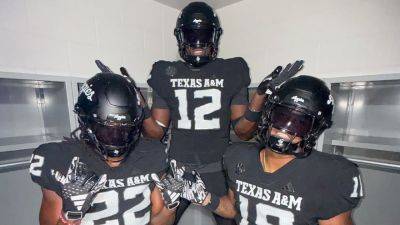 Texas A&M's all-black threads lead Week 9 college football uniforms - ESPN