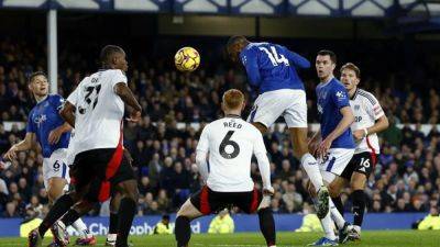 Beto snatches injury-time draw for Everton against Fulham