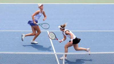 Canada's Dabrowski, partner Routliffe ousted in Pan Pacific Open women's doubles semis