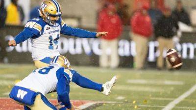 Castillo's final-play field goal clinches win over Alouettes, sends Bombers back to Western Final