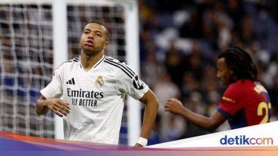 Beragam Ekspresi Kylian Mbappe Saat Madrid Dibantai Barcelona 4-0