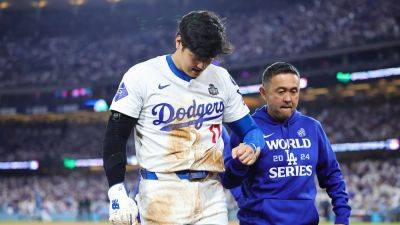 Shohei Ohtani injured as Los Angeles Dodgers stretch World Series lead