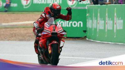 MotoGP Thailand 2024: Bagnaia Menang, Marc Marquez Crash