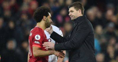 Steven Gerrard makes Mohamed Salah transfer prediction amid Saudi Arabia links