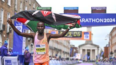 Kenya's Moses Kemei wins Dublin Marathon as Hiko Tonosa breaks Irish record - rte.ie - Scotland - Ethiopia - county Valencia - Ireland - Kenya - county Marathon