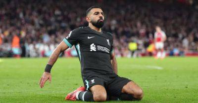 Mohamed Salah equaliser denies Arsenal victory against title rivals Liverpool