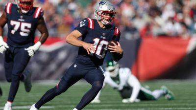 Patriots QB Drake Maye leaves game vs. Jets with concussion - ESPN