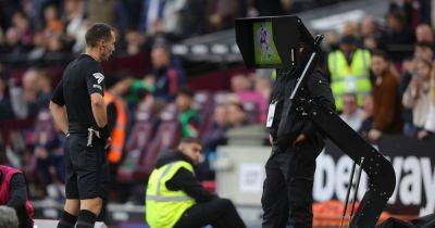 West Ham vs Man United VAR clarity as Michael Oliver thinking explained amid Erik ten Hag fury