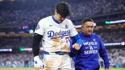 Dave Roberts - Anthony Volpe - Dodgers star Ohtani will play Game 3 of World Series despite shoulder injury - cbc.ca - New York - Los Angeles