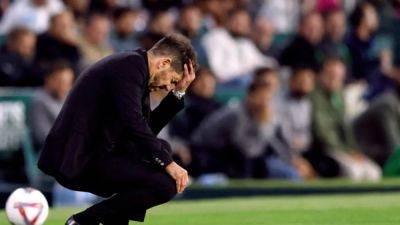 Simeone takes blame for Atletico's poor performance after unbeaten run ends