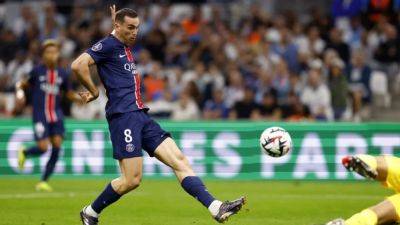 PSG trounce 10-man Marseille 3-0 to stay top of Ligue 1