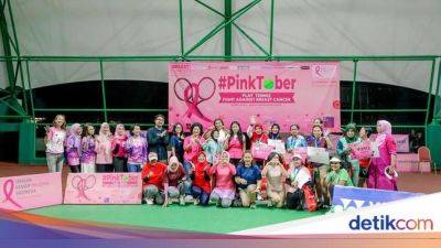 Edukasi Kanker Payudara lewat Pinktober Tennis Tournament 2024