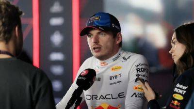 Max Verstappen - Christian Horner - Carlos Sainz - Lando Norris - Verstappen more worried about his pace than penalties - channelnewsasia.com - Netherlands