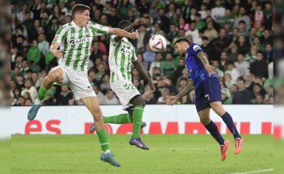 La Liga: Faltering Atletico Madrid Stumble Again At Real Betis