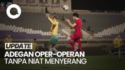 Video: Nova Arianto Malu Lihat Oper-operan Australia Vs Indonesia