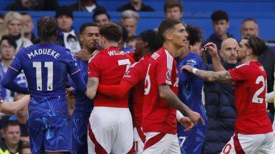 Forest and Chelsea fined by FA for pitchside melee