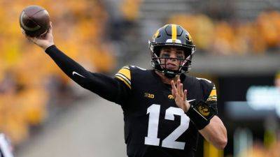 Iowa QB Cade McNamara not on depth chart following injury - ESPN