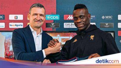 Mario Balotelli - A.Di-Serie - Mario Balotelli Resmi Gabung Genoa - sport.detik.com
