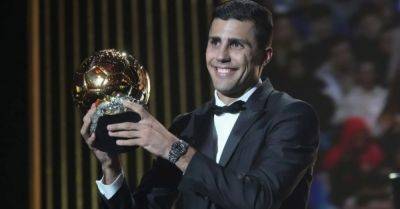 Rodri lands Ballon d’Or but ‘disrespected’ Real Madrid boycott awards ceremony