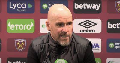 Erik ten Hag was in denial with his final Manchester United match press conference answers