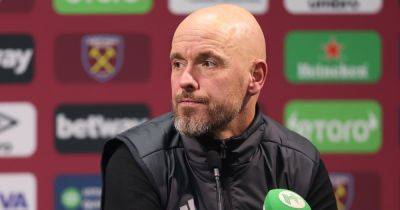 The unbroadcastable Erik ten Hag footage that showed he had stopped being a Man United manager