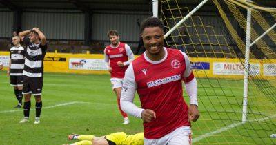 Broxburn Athletic 'turn down bid' from Stirling Albion for striker Errol Douglas after cup hat-trick