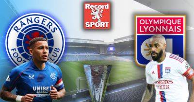 Rangers vs Lyon LIVE score and goal updates from the Europa League clash at Ibrox