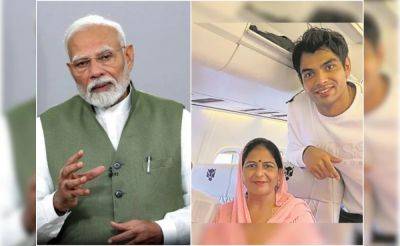 "I Feel Emotional": PM Narenda Modi Writes To Neeraj Chopra's Mother. Here Is The 'Culinary' Reason