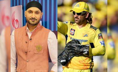 "Absolute Rubbish": Harbhajan Singh Slammed For "Fake" Claim On MS Dhoni's Anger