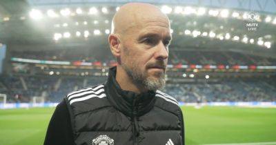 'Happy' - Erik ten Hag gives update on Rasmus Hojlund ahead of Manchester United vs Porto