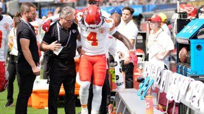 Chiefs place leading receiver Rashee Rice (knee) on IR - ESPN