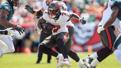 Mike Evans - Chris Godwin - Drake London - 2024 NFL Week 5 betting - Buccaneers-Falcons odds, picks, lines - ESPN - espn.com - county Baker - county Bay