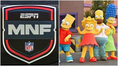 Monday Night Football Getting The Simpsons Treatment For Special Livestream