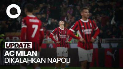 Wajah Murung AC Milan Seusai Dibungkam Napoli 0-2 - sport.detik.com